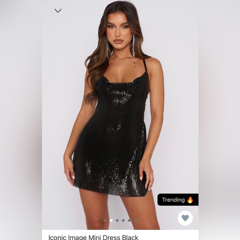 White Fox Boutique- Black Mini Dress